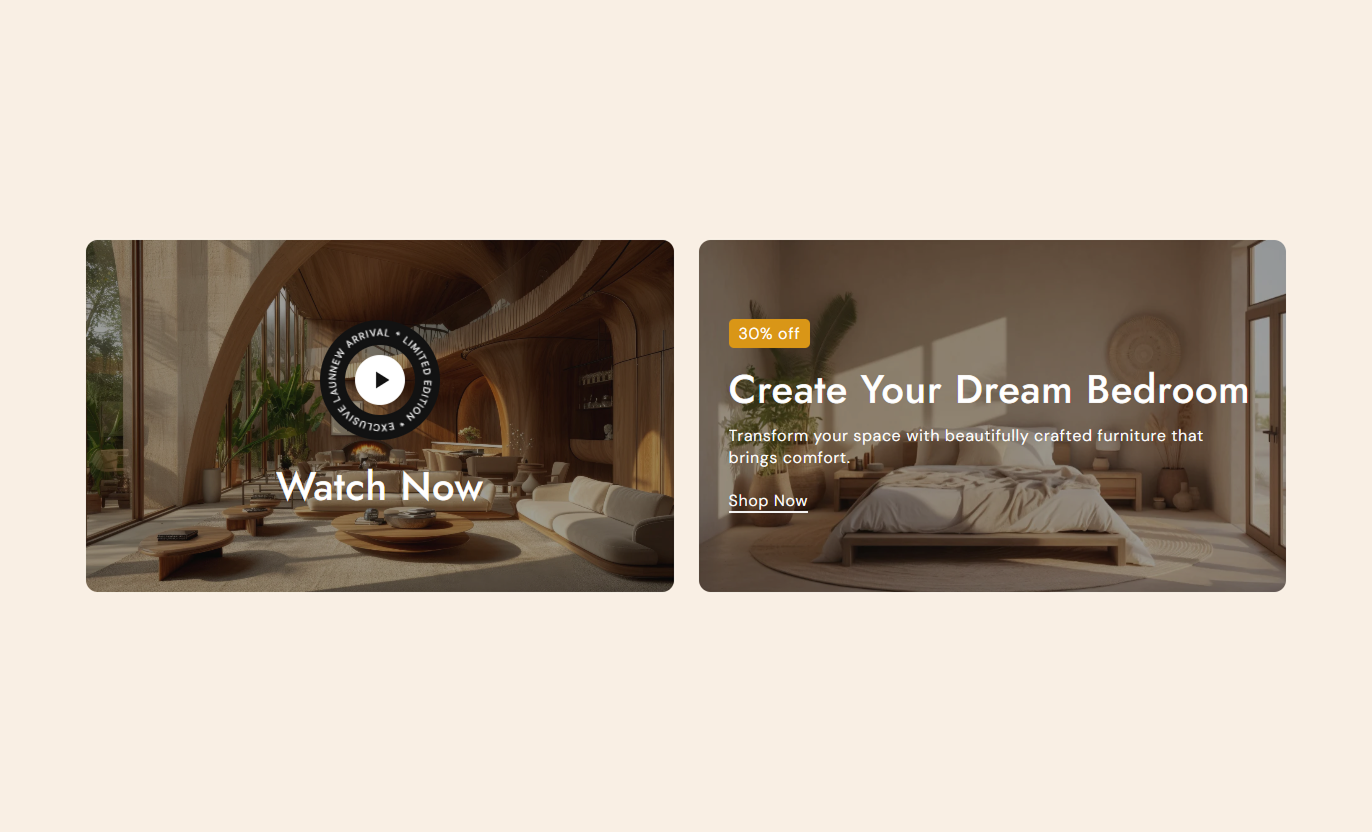 Banner Grid Media section preview 2