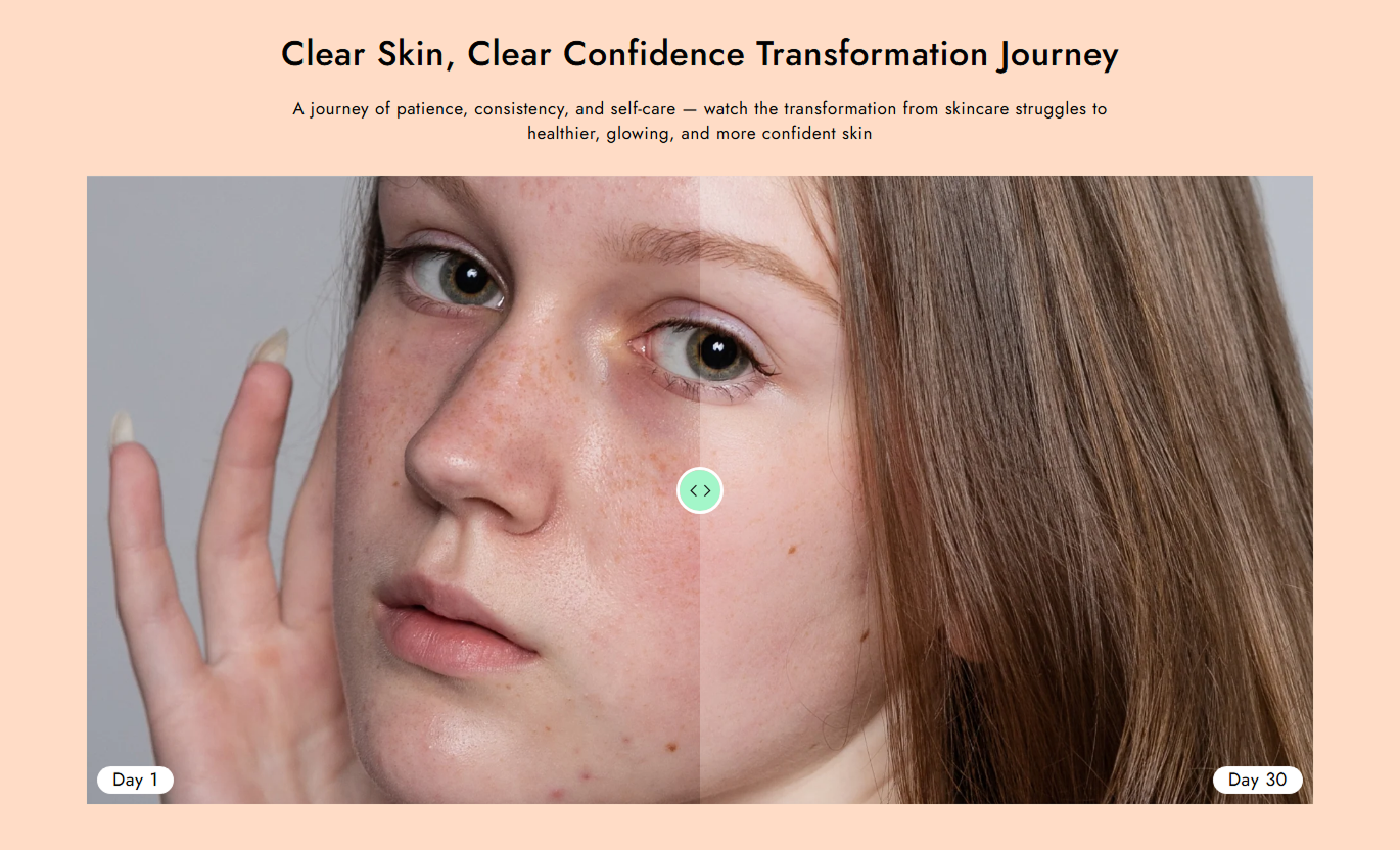 Skin difference