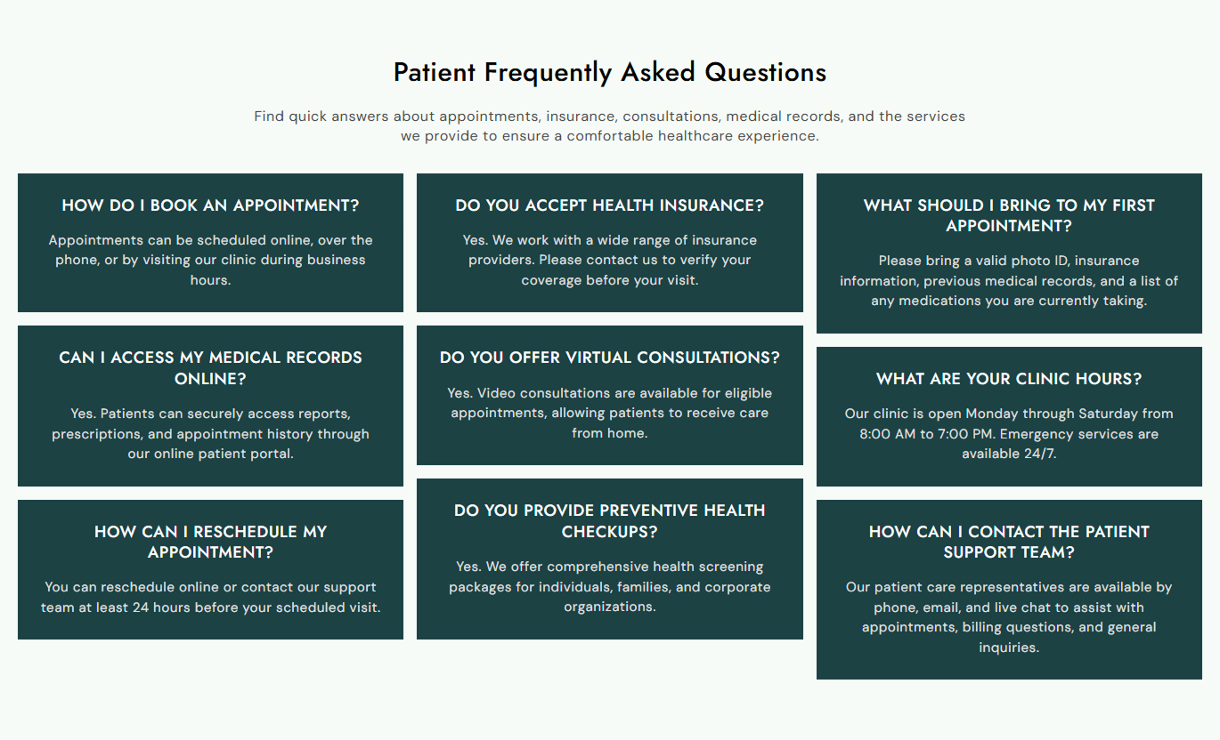FAQs Desktop Preview 3