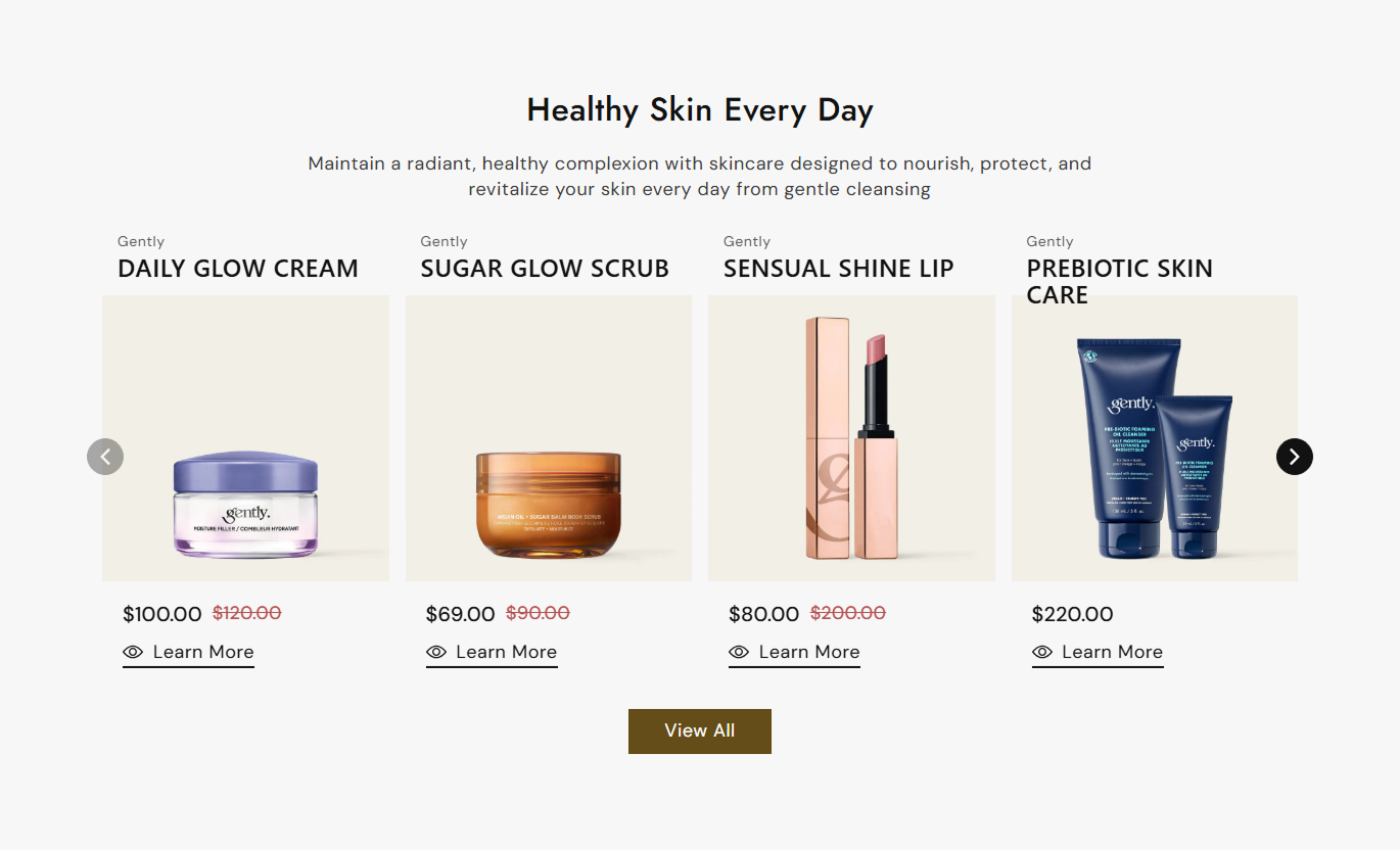 Featured Collection - Product Carousel Desktop Preview 2
