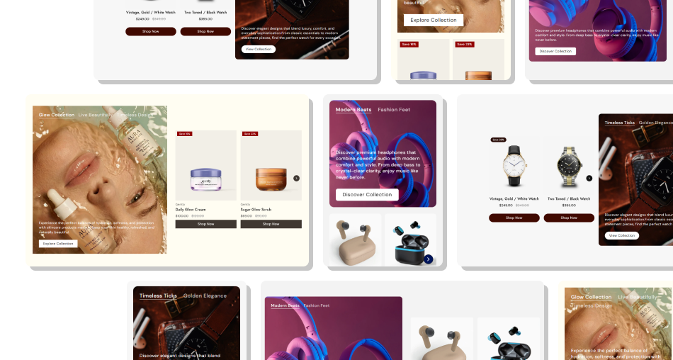 Featured Collection Tabs Section