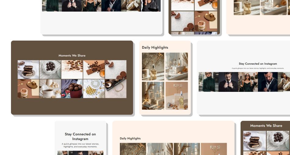 Image Grid section