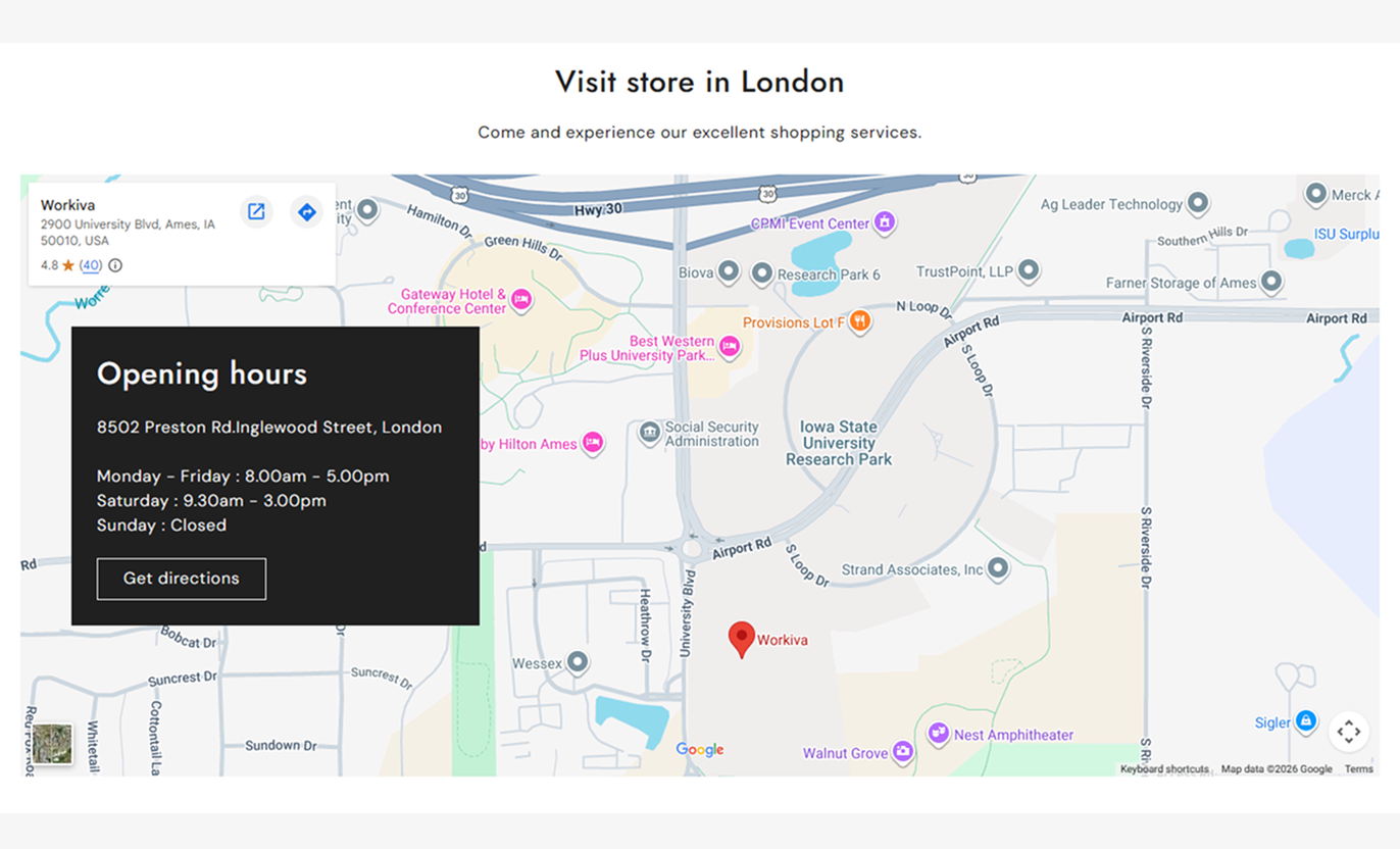 Location Map Flexible Content Desktop Preview 2