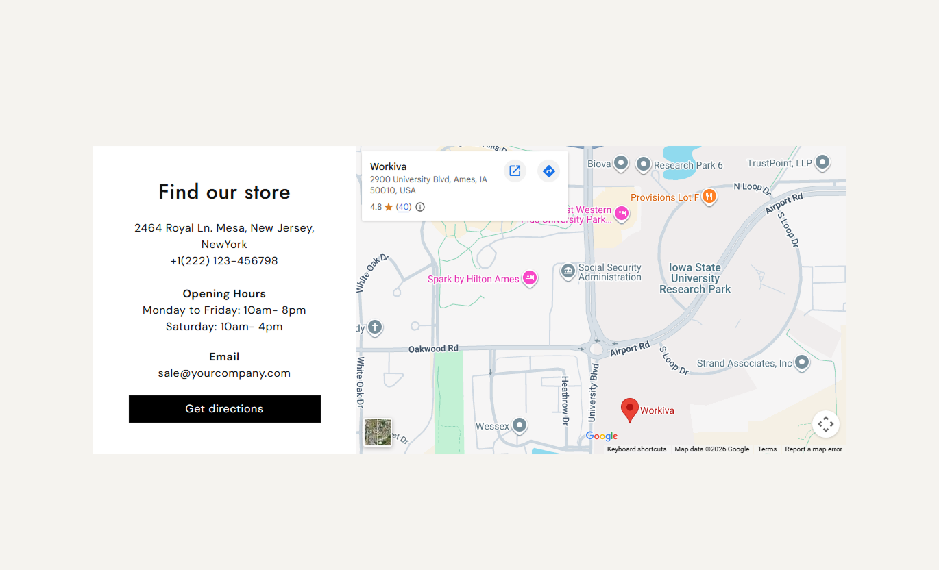 Location Map 1