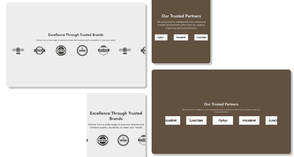 Logo Slider section