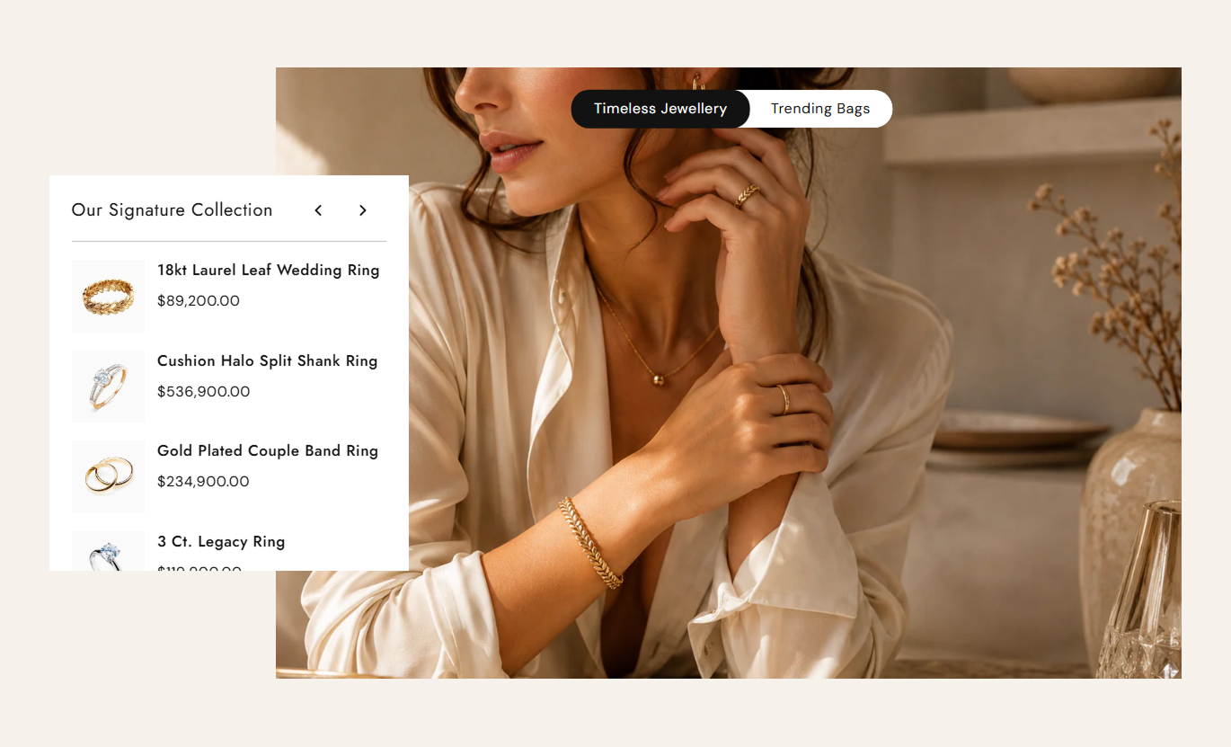 Lookbook Slider Tabs preview