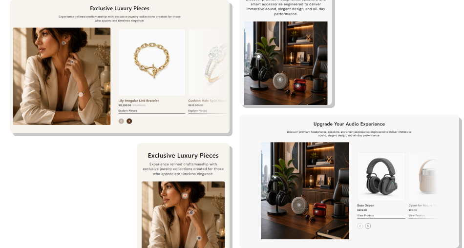 Lookbook Slider Hotspot Section