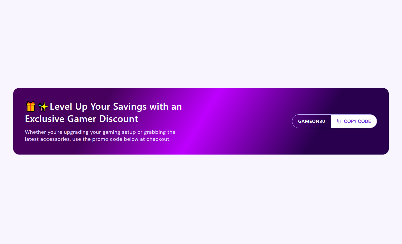 Promotional Banner Flexible  Desktop Preview 1