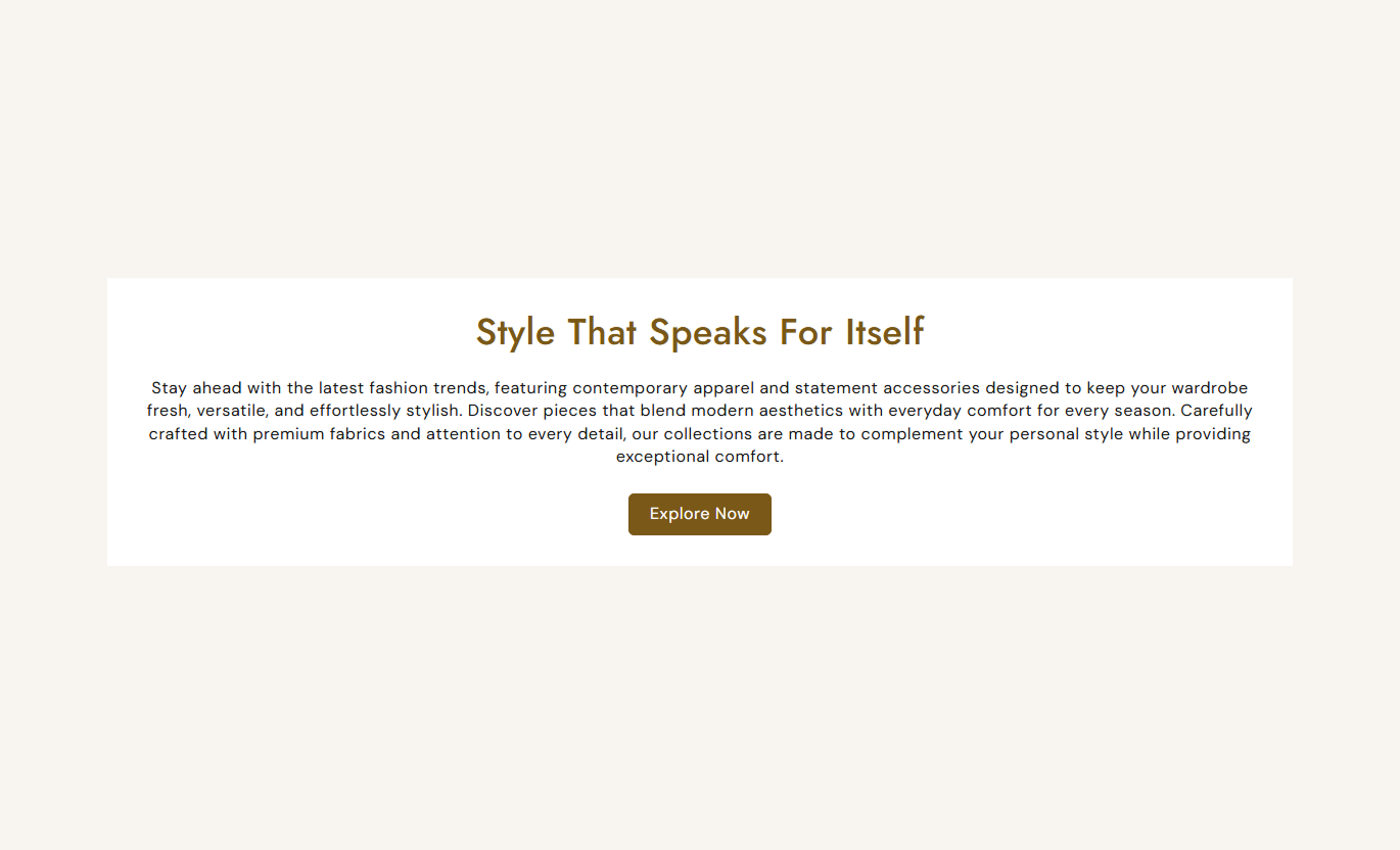 Brand Message