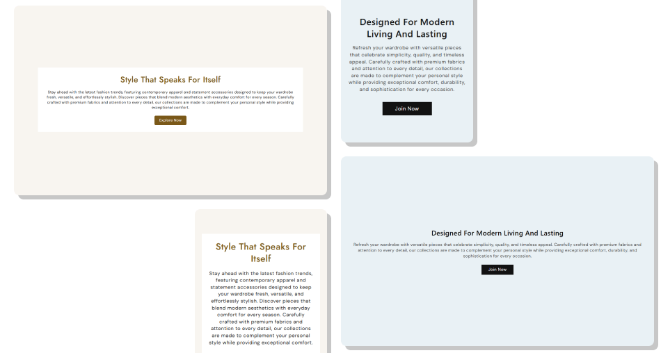 Rich Text section