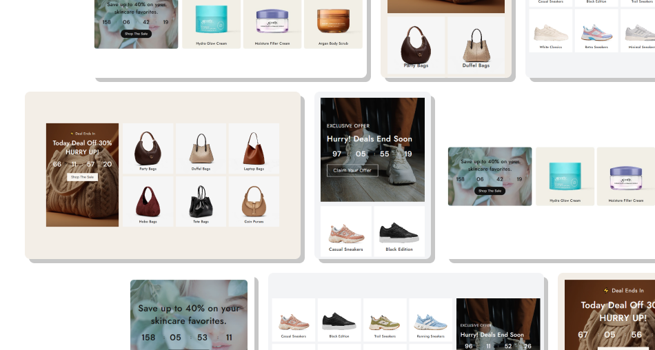 Sale Countdown Collection Grid Section