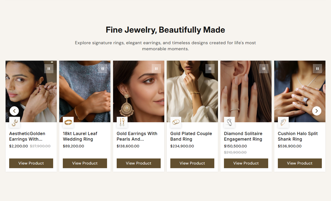 Shoppable Video Desktop Preview 1