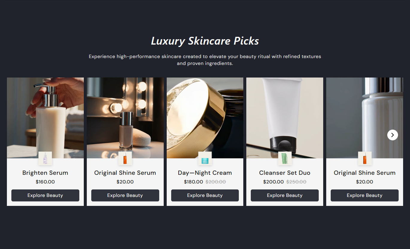 Shoppable Video Desktop Preview 2