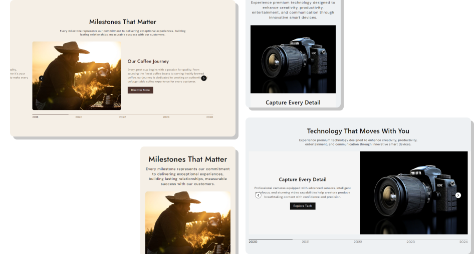 Timeline History  Section