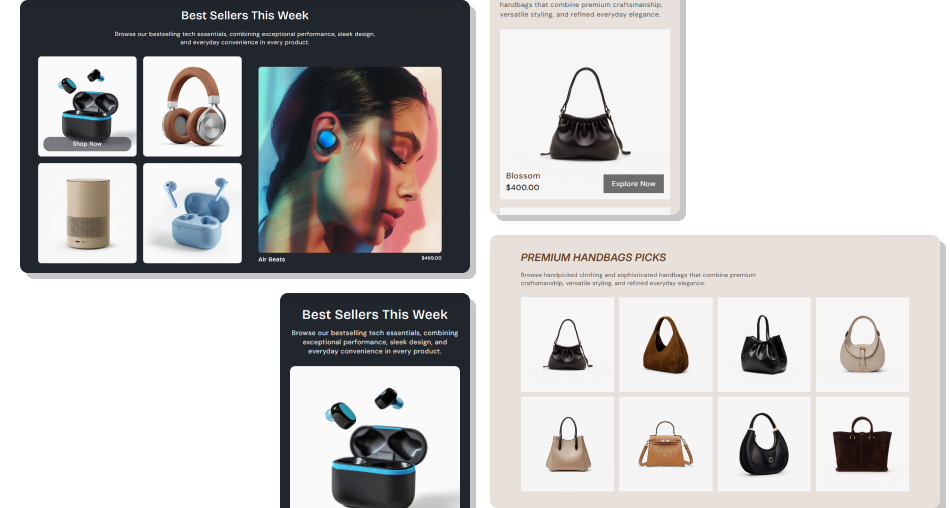 Trending Product Grid Section