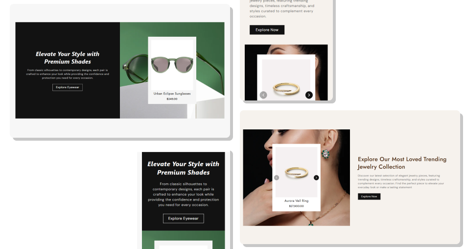 Trending Products section